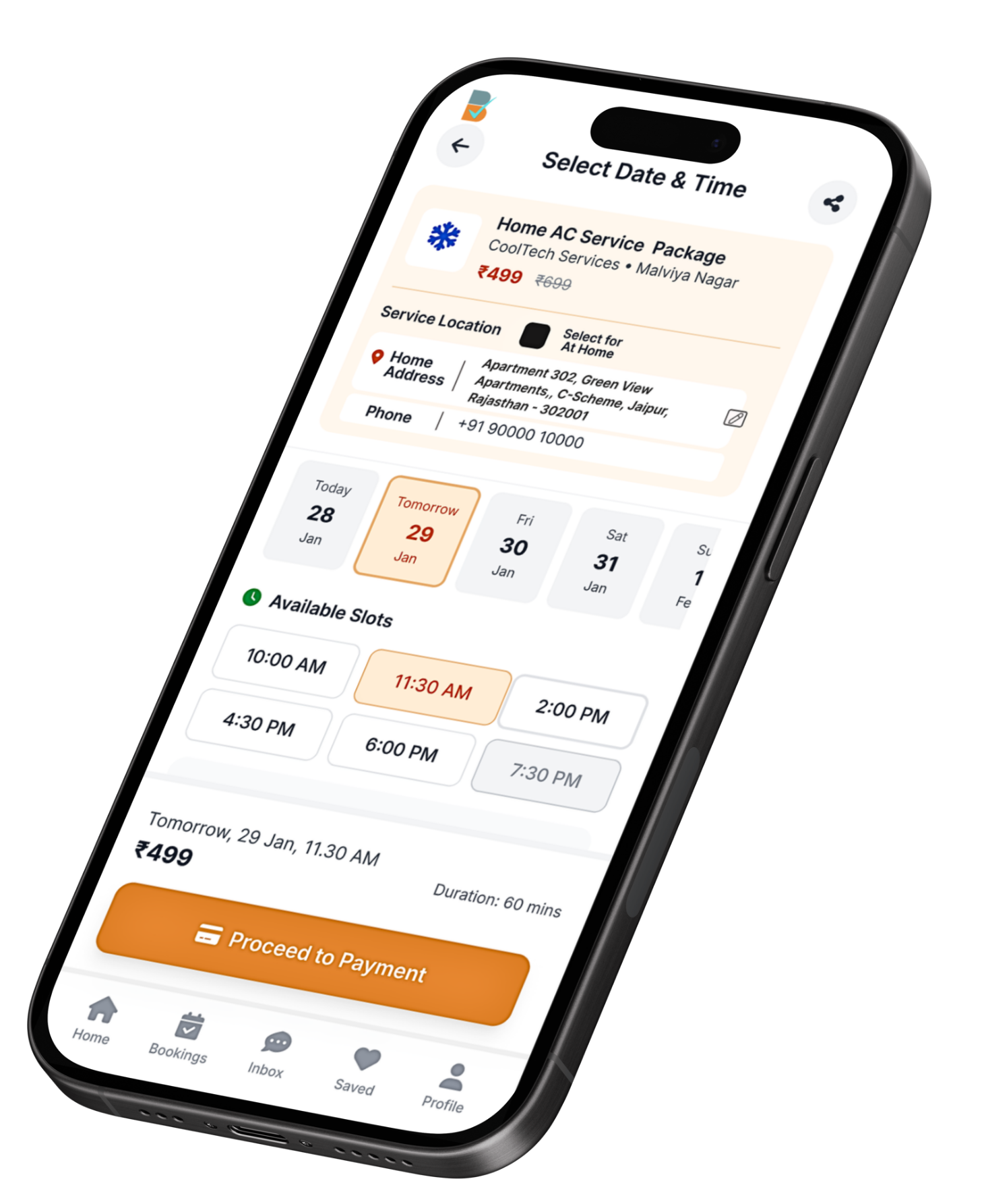mobile app